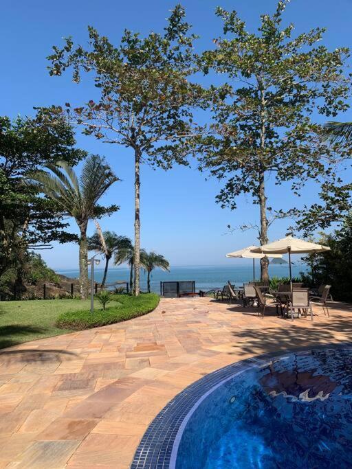 Casa Deliciosa Em Condo C/ Piscina Frente Ao Mar Sao Sebastiao  Ngoại thất bức ảnh